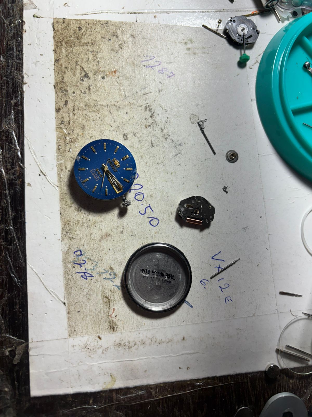 Conserto de relógios automáticos